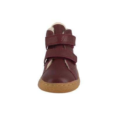 Stiefel LURCHI "Lurchi Joker Barefoot", Mädchen, Gr. 33, lila, Leder, Schuhe Stiefel