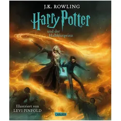Harry Potter (6) und der Halbblutprinz (illustrierte SA), Jugendbücher von J.K. Rowling, Levi Pinfold