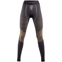UYN Cashmere Shiny 2.0 lange Funktionsunterhose Damen celebrity gold XS