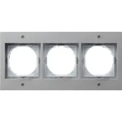 Gira Abdeckrahmen 3-fach alu TX44 021365