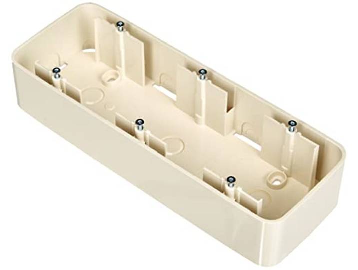 Busch-Jaeger BUSC AP-behuizing 1703-212 3-voudig SI, wit
