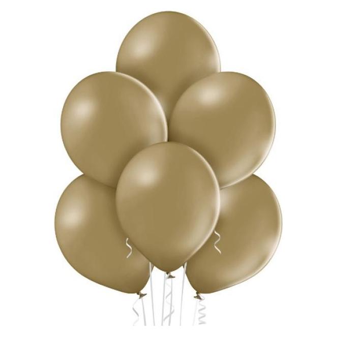 Belbal Öko-Ballons Almond Braun 100 Stück (100x) (GP04-150/03)