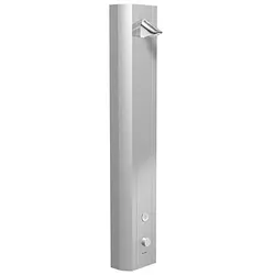 Schell Linus Vorwand-Duschpaneel 008190899 mit CVD-Touch-Elektronik, Alu-eloxiert