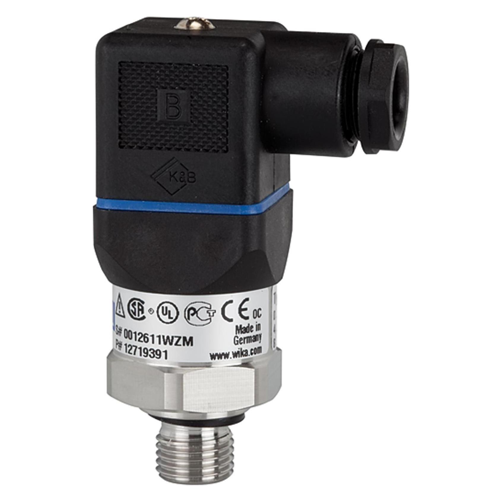 Riegler Druckmessumformer A-10 Messbereich 0 bis 10,0 bar G 1/4 CrNi-Stahl 1.... (895.20)
