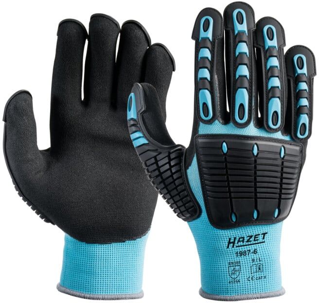 Gants de mécanicien HAZET 1987-6 (1987-6)