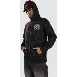 Affliction Iron Briar Hoodie black Gr. L