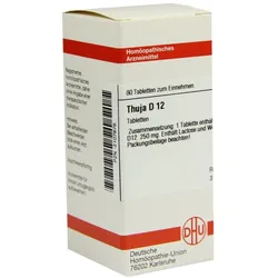 Thuja D 12 Tabletten 80 St
