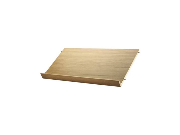 String String tijdschriftenrek hout eik, 78x30 cm
