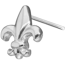 14 Karat Gold Aufsatz mit Titan Push Pin LILIE