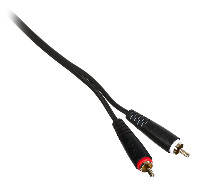 UDG Ultimate Cable RCA Straight 3B Black