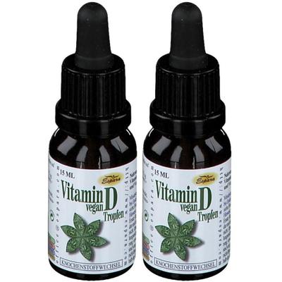 Vitamin D Tropfen vegan 2x 2x15 ml