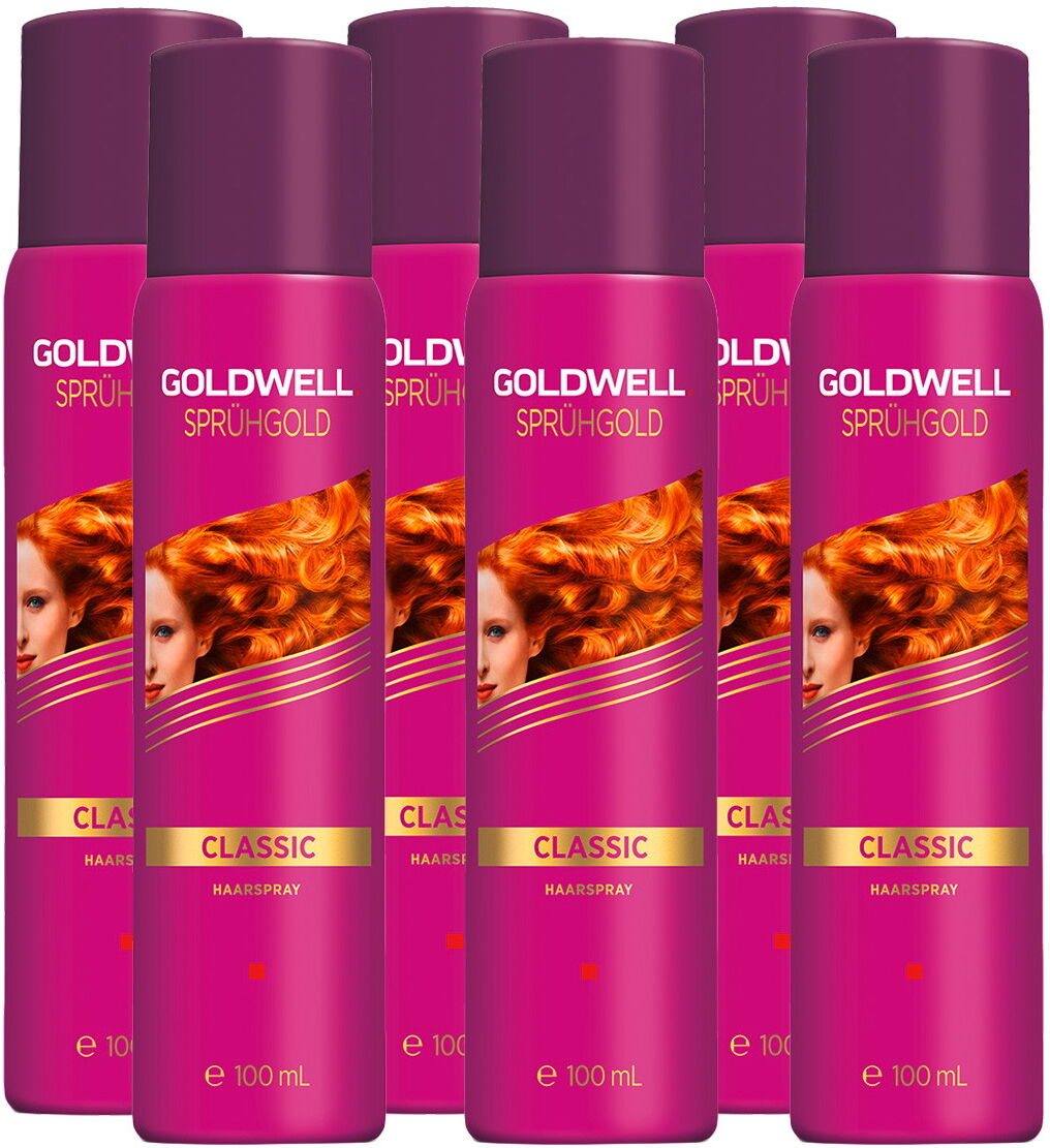 Goldwell Sprühgold Mini set di lacca per capelli Classic (6 x 100 ml)