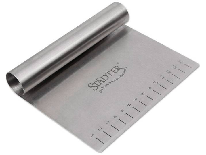 Städter Profi Teigkarte 15 x 12 cm x 0.9 mm