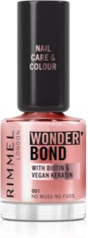 Rimmel Wonder'Bond verniz tom 001 No Muss No Fuss 12 ml. Wonder'Bond