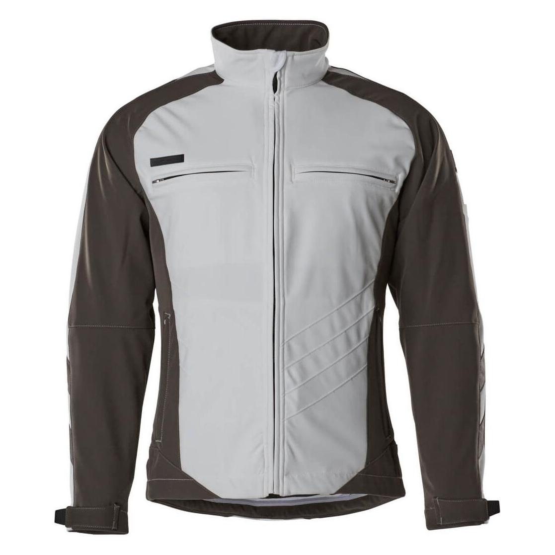 Mascot Herren Softshelljacke DRESDEN weiss, anthrazit Grösse 3XL (3XL) (10002093198265)