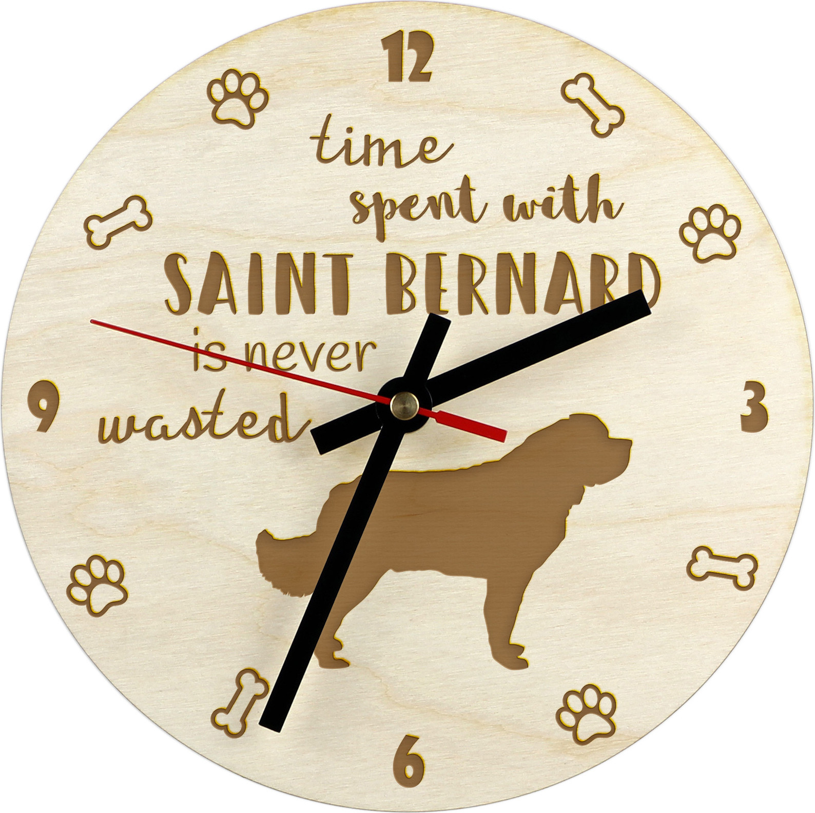 Art-Dog Klok Sint-bernard
