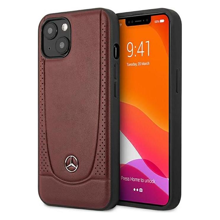 Mercedes MEHCP14MARMRE iPhone 14 Plus 6,7" czerwony/red hardcase Leather Urban Bengale (Apple iPhone 14 Plus, Apple iPhone 15 Plus) (Mer007505-0)