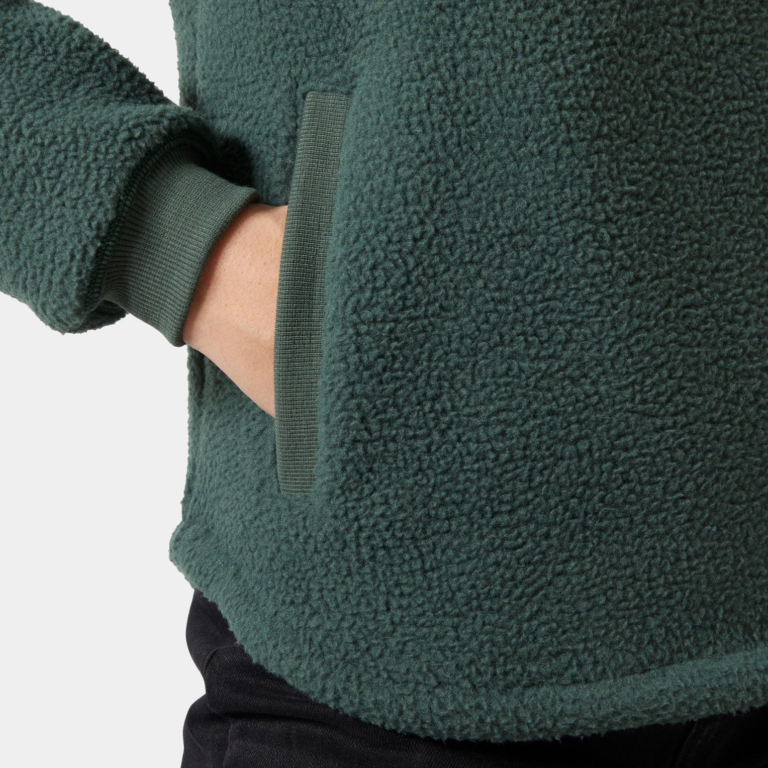 Helly Hansen Women's Escape Teddy Sweater - Yellow/Green - M