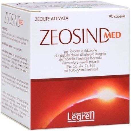 LABORATORI LEGREN Srl Laboratori Legren Zeosind Med 90 Capsule - Depurazione Organica e Regolarità Intestinale