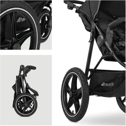 Hauck, Kinderwagen, Runner 2 Black (0 Monate - 4 Jahre)