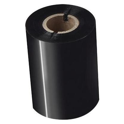 Brother Standard Wax Black 80mm X (8 cm, Schwarz, Schwarz) (BWS-1D300080)