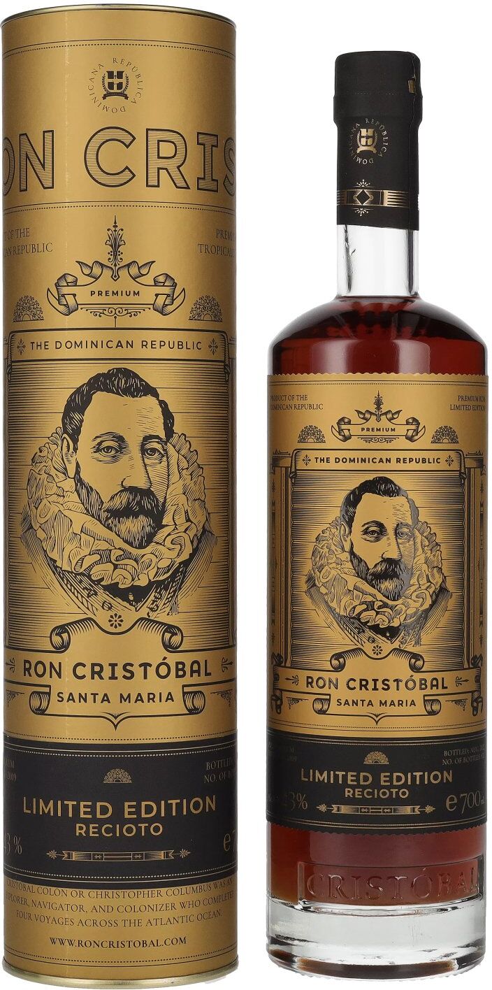 Ron Cristóbal Santa Maria Recioto Limited Edition 43% Vol. 0,7l in Geschenkbox