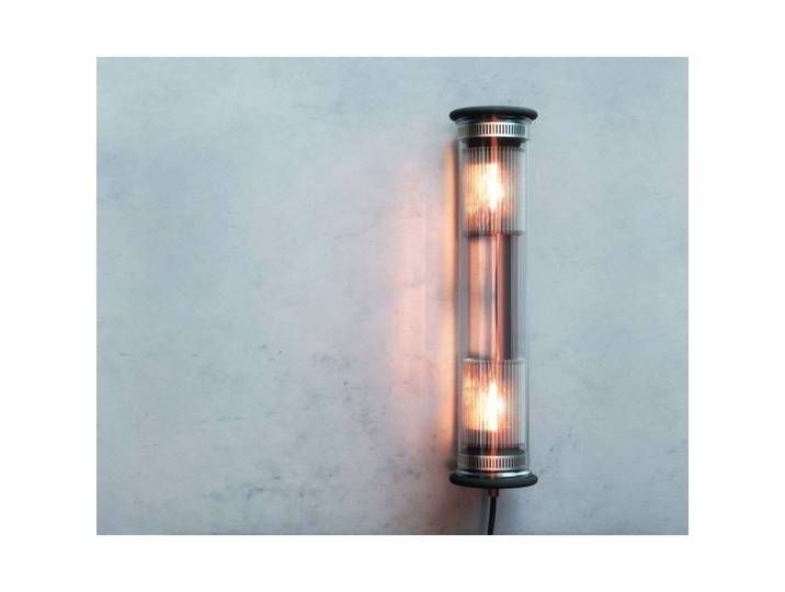 In The Tube 100-500 Wandleuchte Silver-Silver Mesh - DCW - Wohnzimmer - Glas