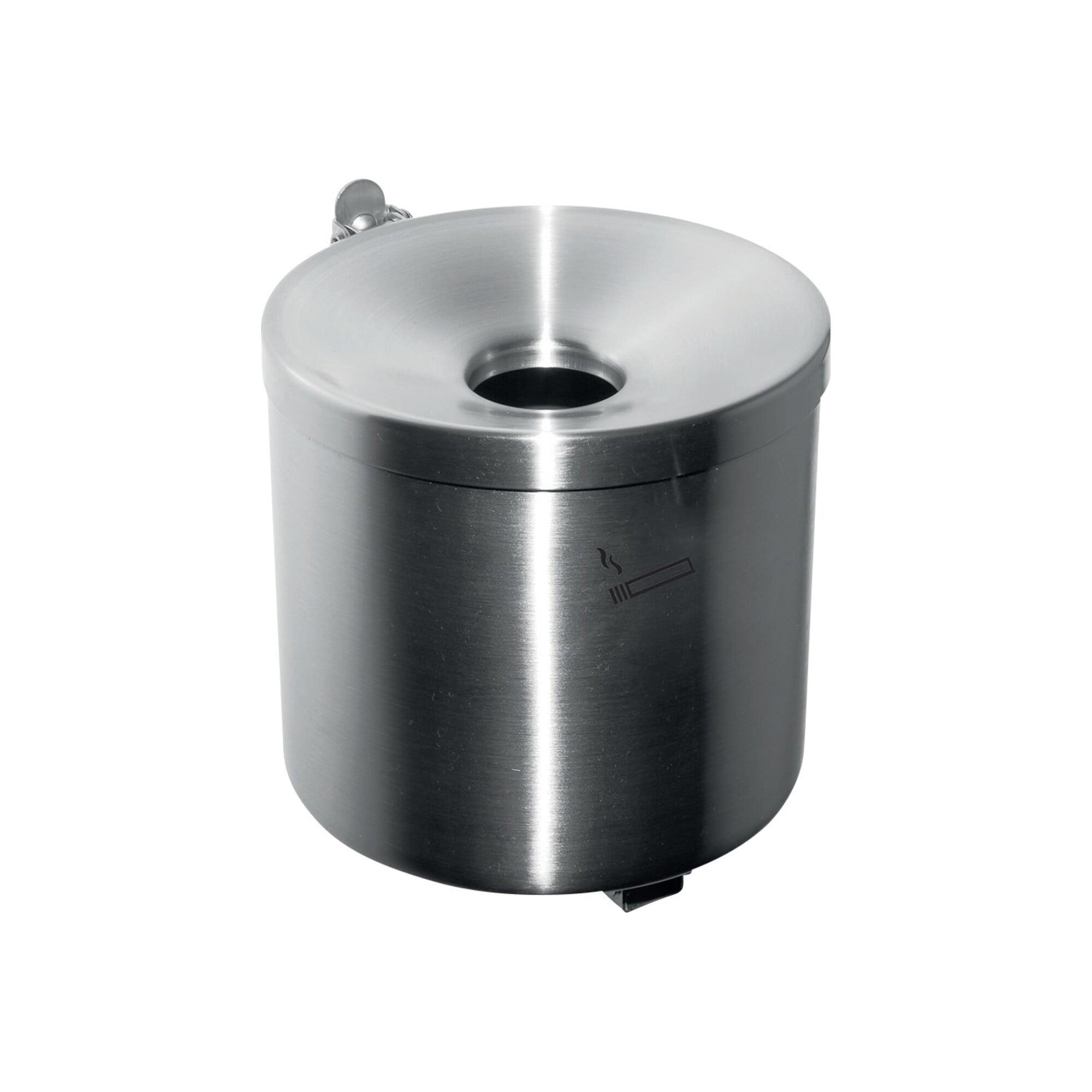 Sicherheitswandascher Ø150xH145mm silberfarbig m.Kippvorrichtung TKG (350002)