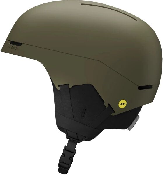 Skihelm Salomon Brigade Index Mips (S - Olive Night)
