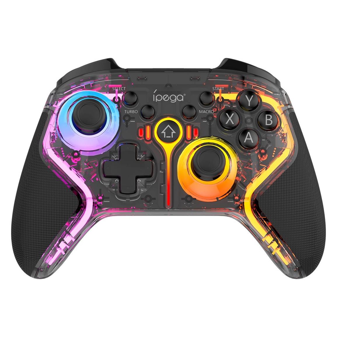 iPega Pad 9666TH Bluetooth RGB Gamepad for Android/ iOS PS3 / PS4 / PC / N-Switch (Android, iOS, PC, PS3, PS4, Switch) (PG-9666TH)