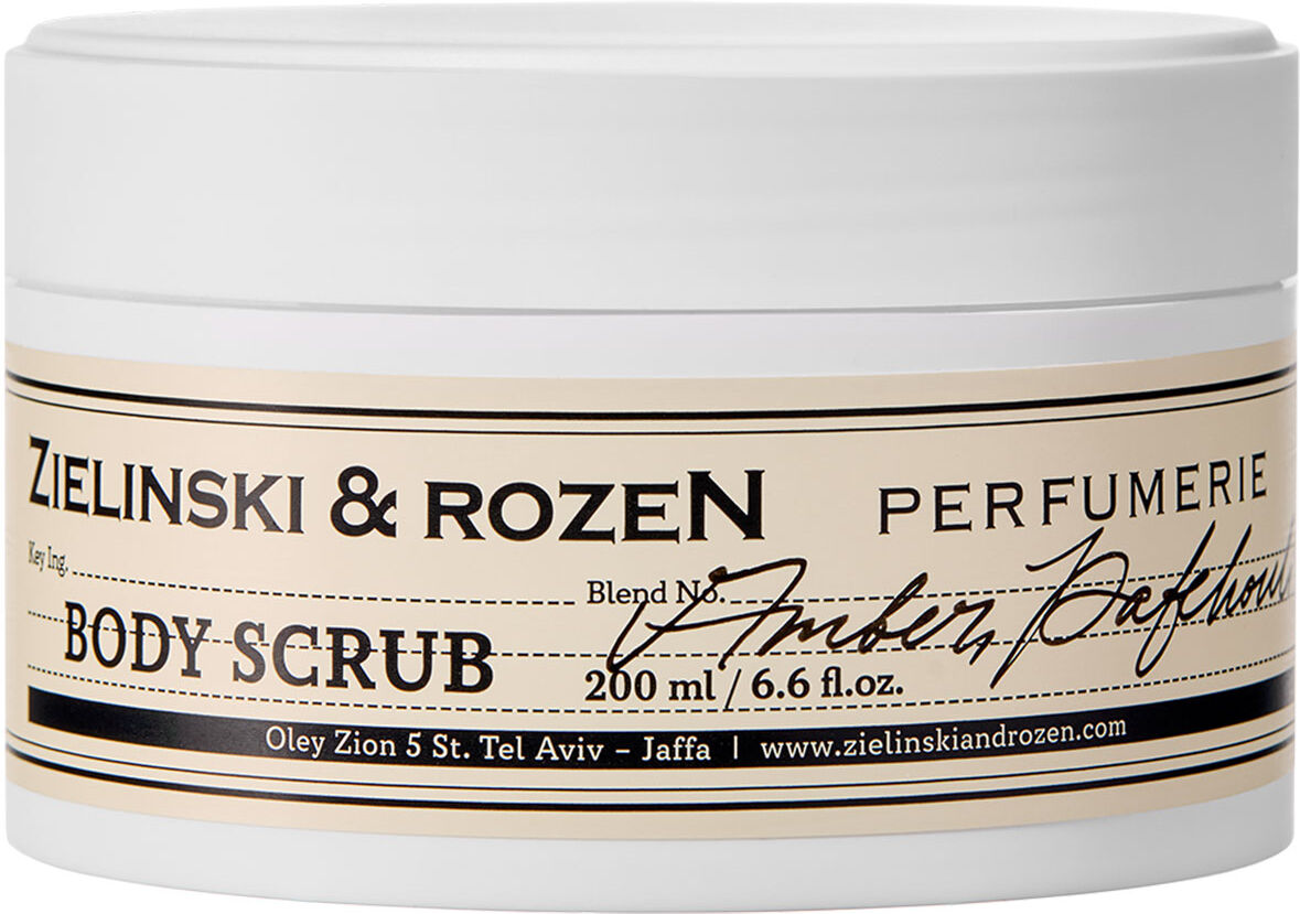 ZIELINSKI & ROZEN Amber, Patchouli Body Scrub 200ml