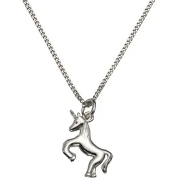 Zeeme for Kids Halskette 925 Silber Einhorn-Motiv