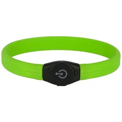Kerbl LED-Halsband für Hunde Maxi Safe grün