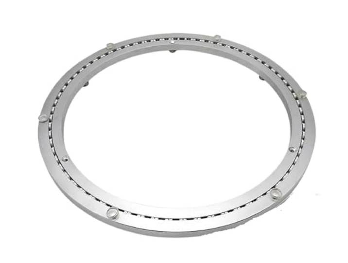 Lazy Susan Drehtellerlager aus Aluminiumlegierung Silber, mehrere Größen: Passend for Tische, Schränke, Displays(18 inches (450mm))