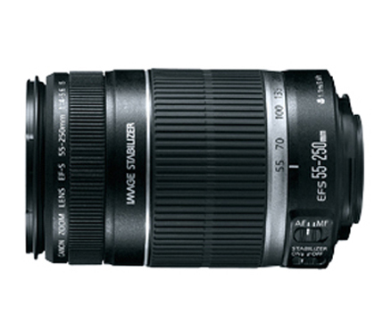 Canon 5123B001, Teleobjektiv, 12/10, 55 - 250 mm, Bildstabilisator, Canon EF-S