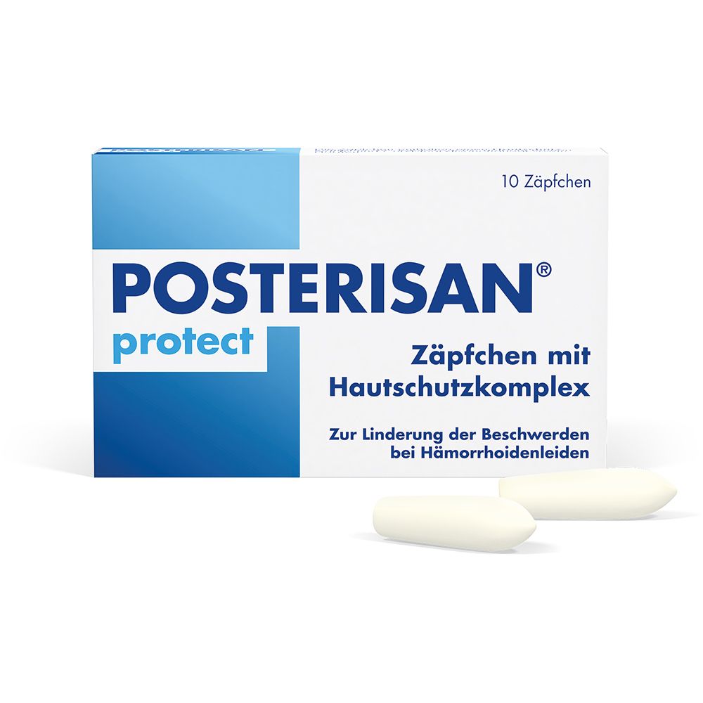 Posterisan protect Suppositorien 10 St