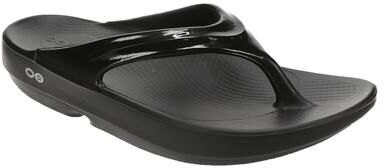 OOFOS OOlala - 11 Black Sandal Medium