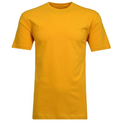Longshirt RAGMAN, Herren, Gr. 114, gelb (mais, 055), Baumwolle, Rundhals, Shirts Longshirt