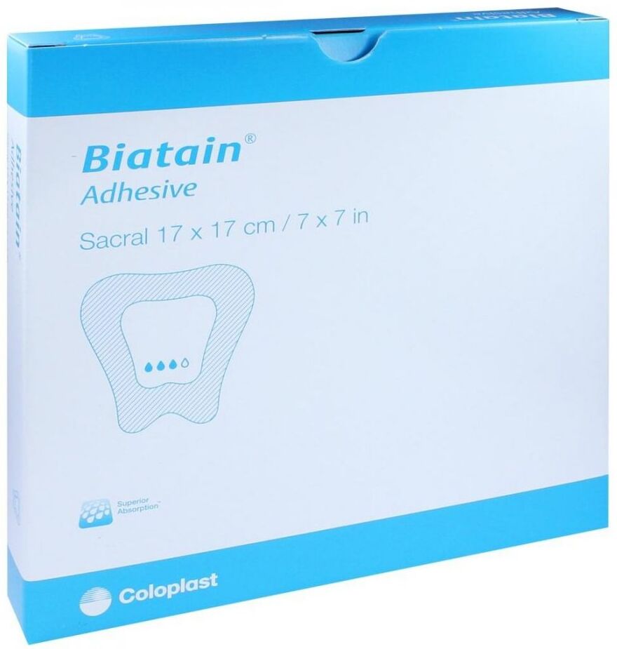 Biatain Schaumverband Sakrum 17x17 cm