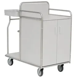 Novocal SW 620 Stationswagen Stationswagen mit geschlossenem Schrank und Zweifachsammler