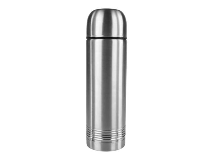 Emsa 618101600 Senator Isolierflasche, Thermosflasche, mobiler Kaffeebecher, 1000ml, Thermobecher, Isolierbecher, Safe Loc Verschluss, edelstahl