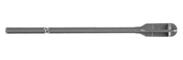 WimTec SLK Aanstootbout grijs voor SanTec SLK spoelbak