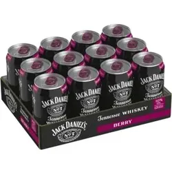Jack Daniel's & Berry Mixgetränk 10% Vol. 12x 330ml