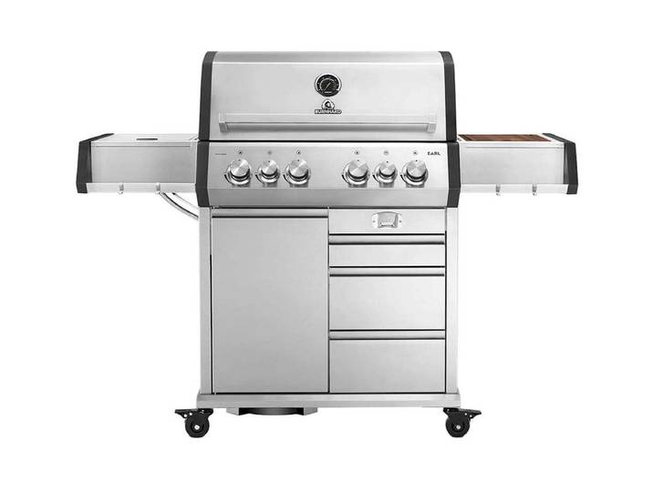 Burnhard Big EARL Premium Gasgrill 4-Brenner