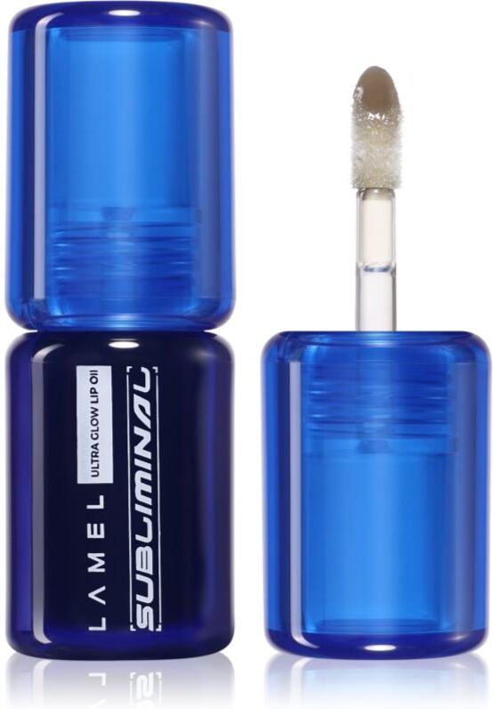 LAMEL Subliminal Cyber Lip Oil lip oil for hydration and shine shade 02 Neo-Noir 2.7 ml