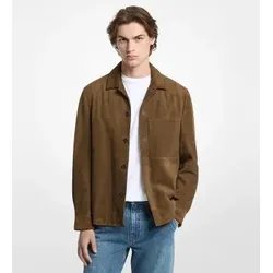 Michael Kors für Herren. CF680BI4R4 Wildlederjacke braun (S), Lässig