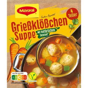 Maggi Fertiggericht Guten Appetit, Grießklößchen Suppe, 50g