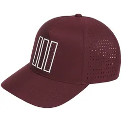 adidas 3-Streifen Tour Cap Herren KQ7747 - maroon 56 - 58 cm