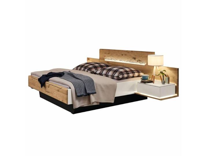 Musterring Jovanna Doppelbett Set mit 2 Konsolen, LED-Beleuchtun