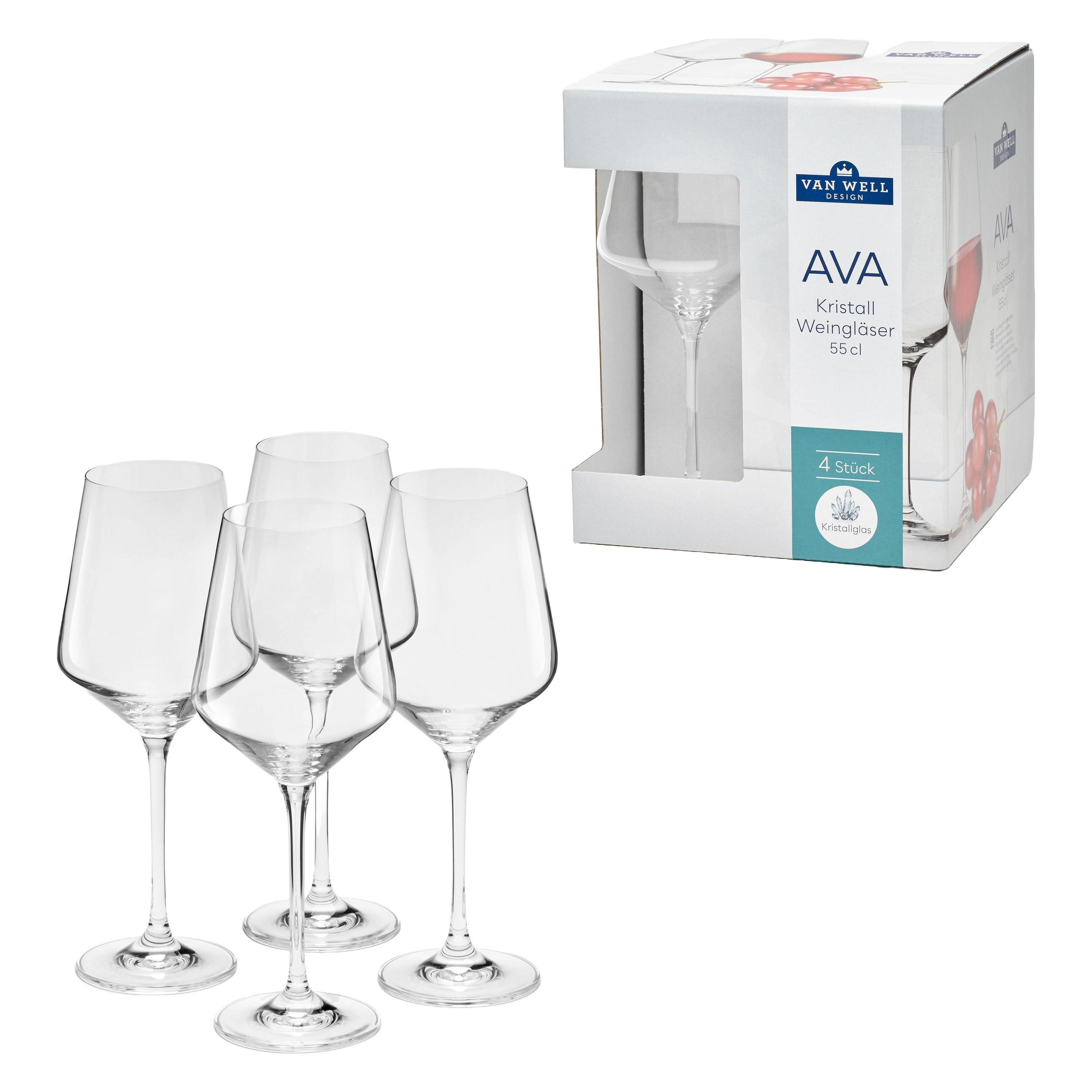 Bormioli Rocco Weinglas Ava 550ml 4ST (4 Gläser) (4109034)